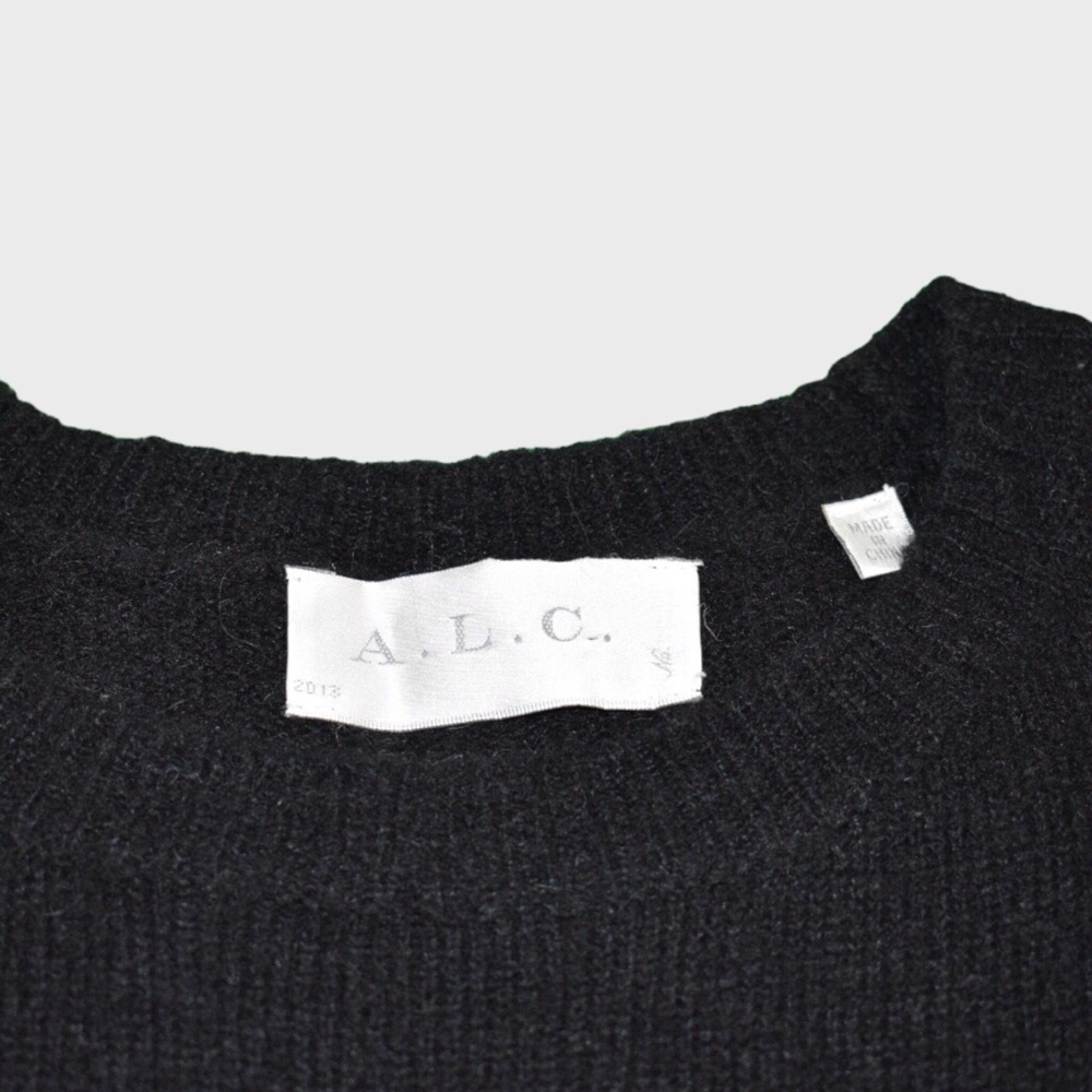 A.L.C. Stripe Block Wool Alpaca Blend Sweater - image 6